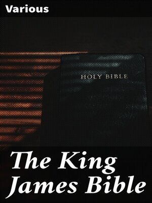 cover image of The King James Bible